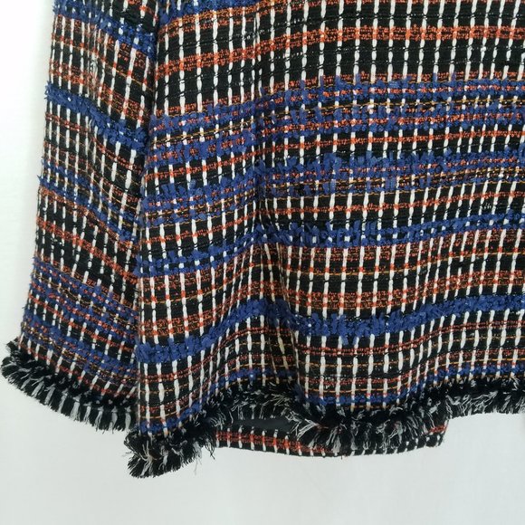 Rachel Zoe Henri Tweed Fringe Blazer Jacket - Picture 13 of 16